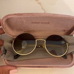 Miu Miu rhinestone sunglasses